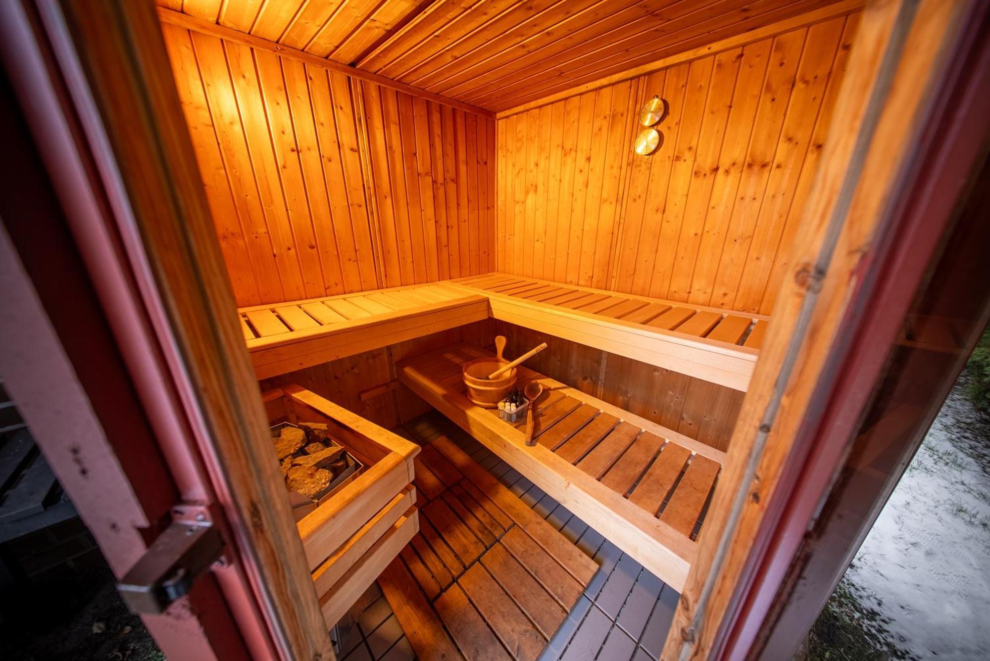 Aurora#1 Mit Grossem Garten, Sauna Und Kamin Wiesmoor Ngoại thất bức ảnh